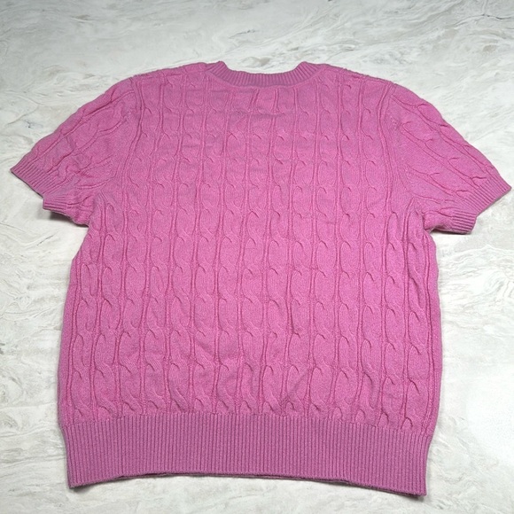 CHICJOC 100% Pure Cashmere Cable-Knit Crewneck Sweater - Picture 3 of 11